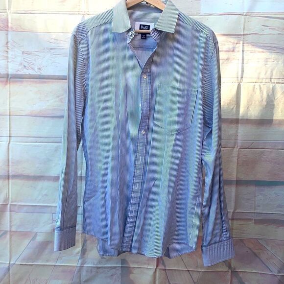 Mens Dolce & Gabbana long sleeve shirt sz Lg - Picture 4 of 11